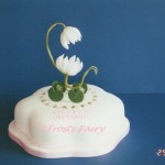 Christening Cake - Lily Pram Top Design